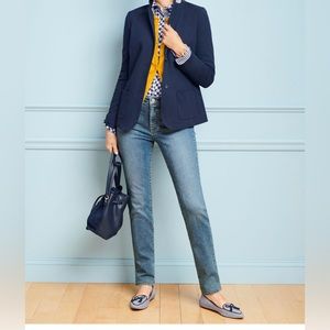 Talbots high waist straight leg jeans